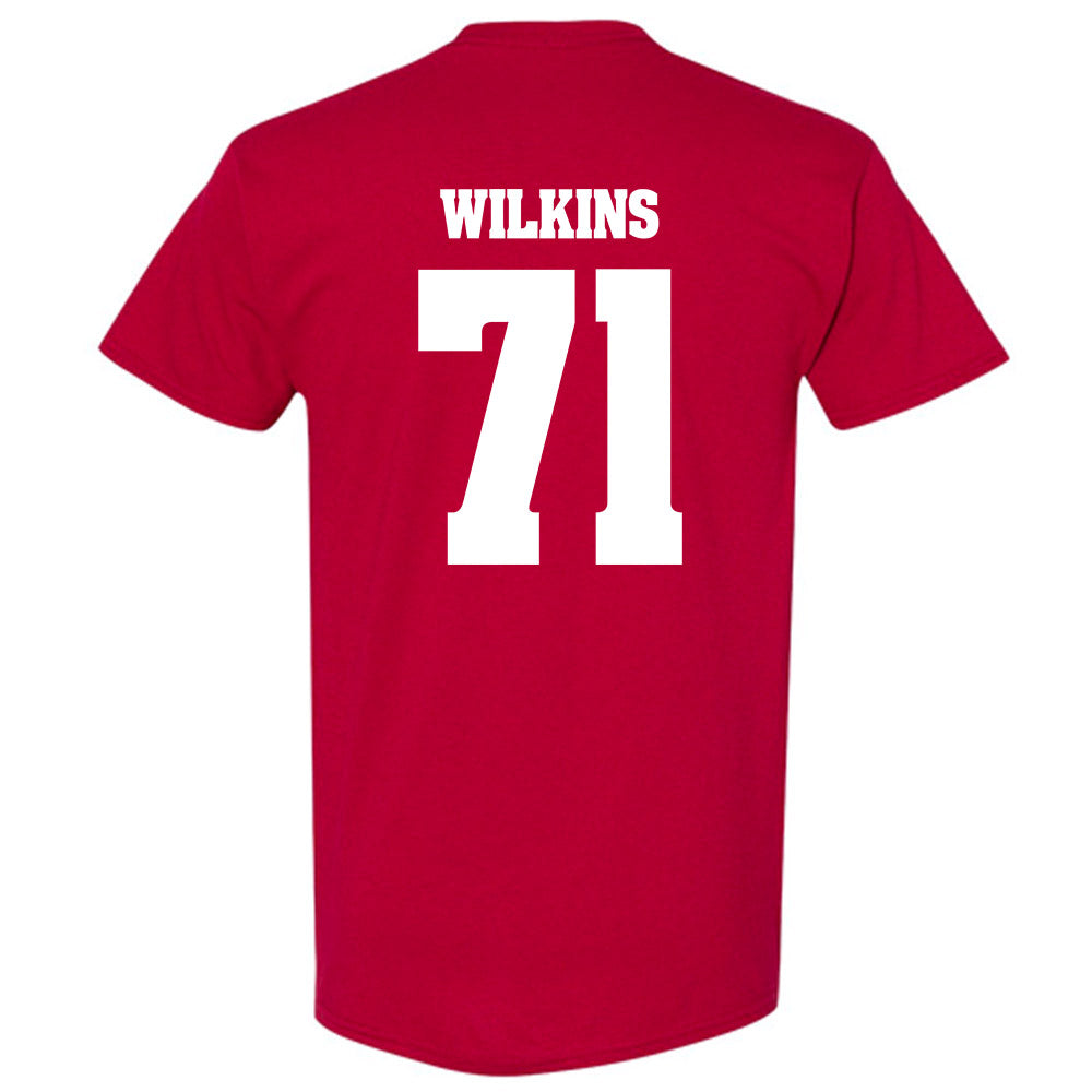 Wisconsin - NCAA Football : Pj Wilkins - Classic Shersey T-Shirt-1