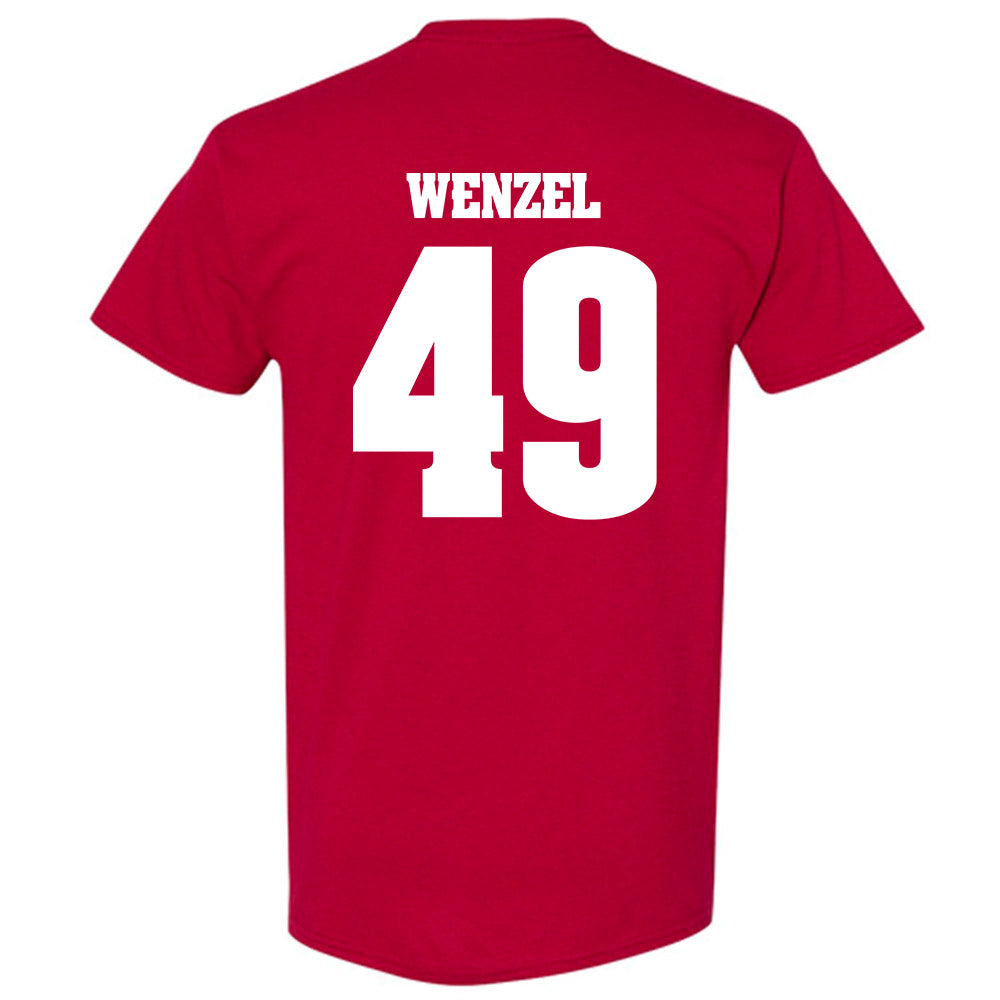 Wisconsin - NCAA Football : Ben Wenzel - Classic Shersey T-Shirt-1
