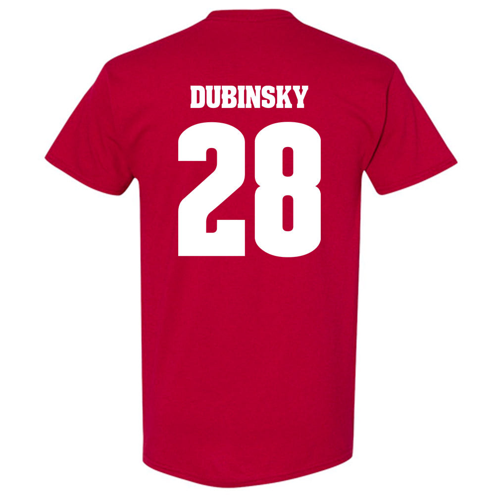 Wisconsin - NCAA Men's Ice Hockey : Aiden Dubinsky - Classic Shersey T-Shirt-1