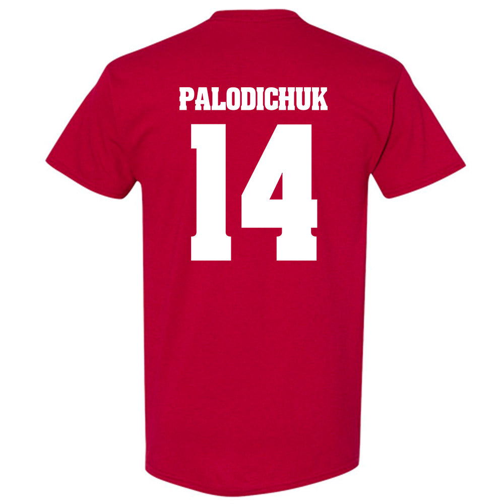 Wisconsin - NCAA Men's Ice Hockey : Joe Palodichuk - Classic Shersey T-Shirt-1