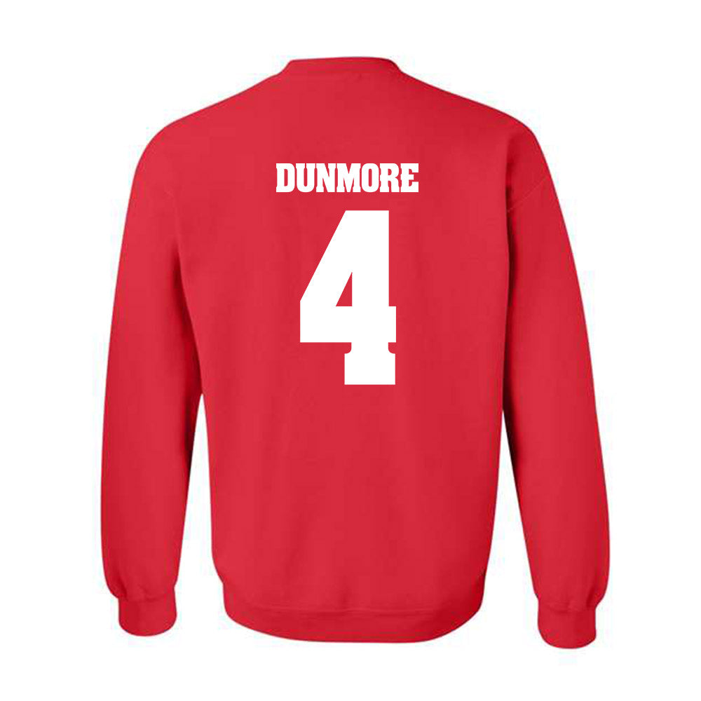 Wisconsin - NCAA Football : Donovan Dunmore - Classic Shersey Crewneck Sweatshirt-1
