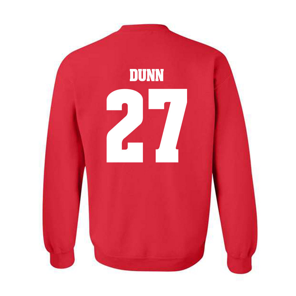 Wisconsin - NCAA Football : Raphael Dunn - Classic Shersey Crewneck Sweatshirt-1