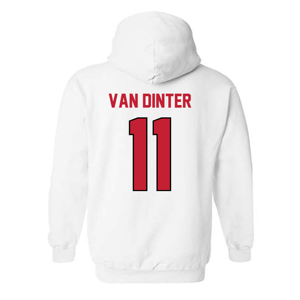 Wisconsin - NCAA Football : Carson Van Dinter - Classic Shersey Hooded Sweatshirt-1