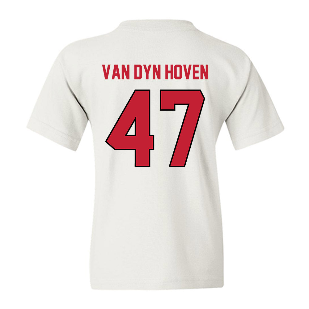 Wisconsin - NCAA Football : Evan Van Dyn Hoven - Classic Shersey Youth T-Shirt-1