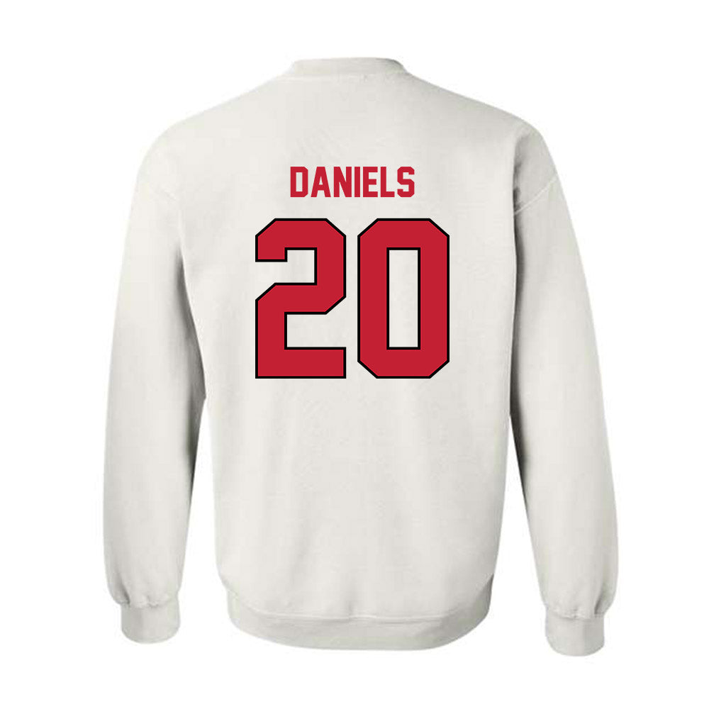 Wisconsin - NCAA Women's Basketball : Kyrah Daniels - Classic Shersey Crewneck Sweatshirt-1
