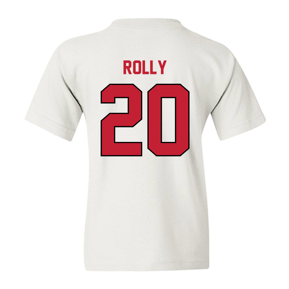Wisconsin - NCAA Women's Soccer : Calypso Rolly - Classic Shersey Youth T-Shirt-1