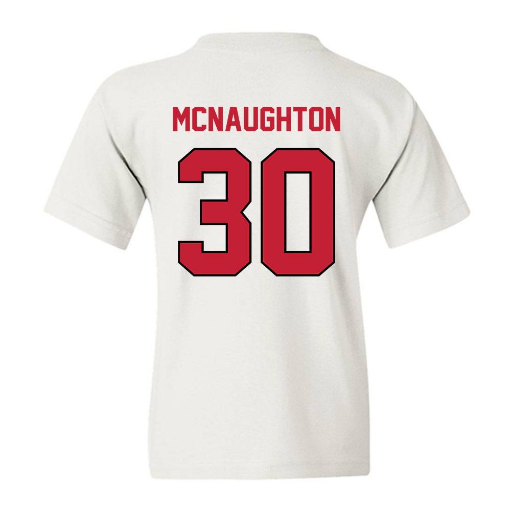 Wisconsin - NCAA Women's Ice Hockey : Ava McNaughton - Classic Shersey Youth T-Shirt-1