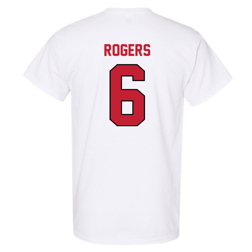 Wisconsin - NCAA Women's Soccer : Jane Rogers - Classic Shersey T-Shirt-1