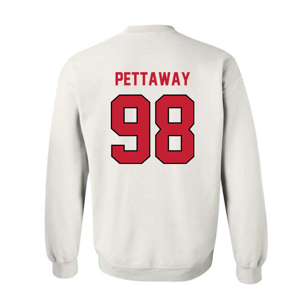 Wisconsin - NCAA Football : Torin Pettaway - Classic Shersey Crewneck Sweatshirt-1