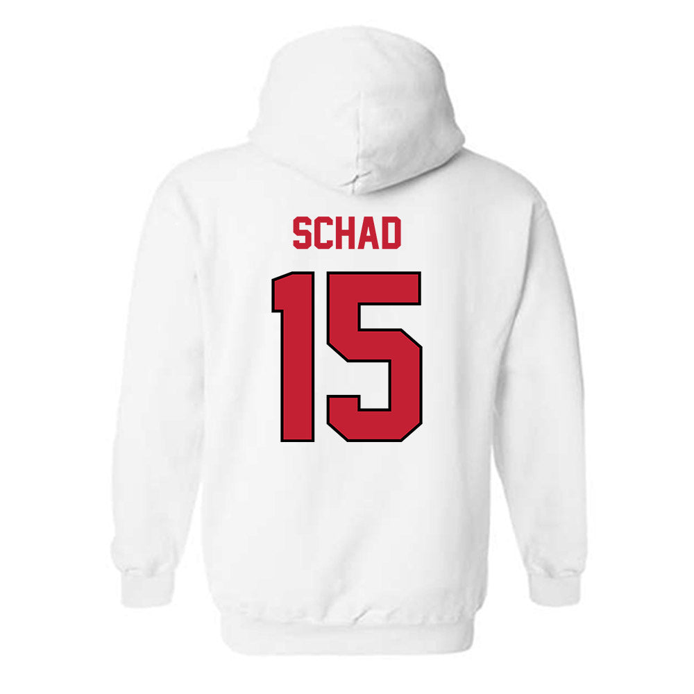 Wisconsin - NCAA Women's Soccer : Taylor Schad - Classic Shersey Hooded Sweatshirt-1