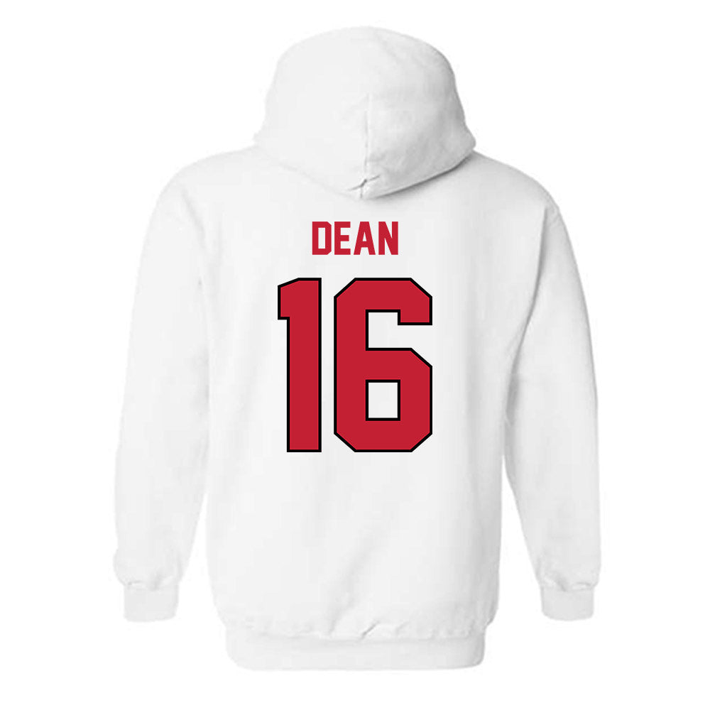Wisconsin - NCAA Football : Grant Dean - Classic Shersey Hooded Sweatshirt-1