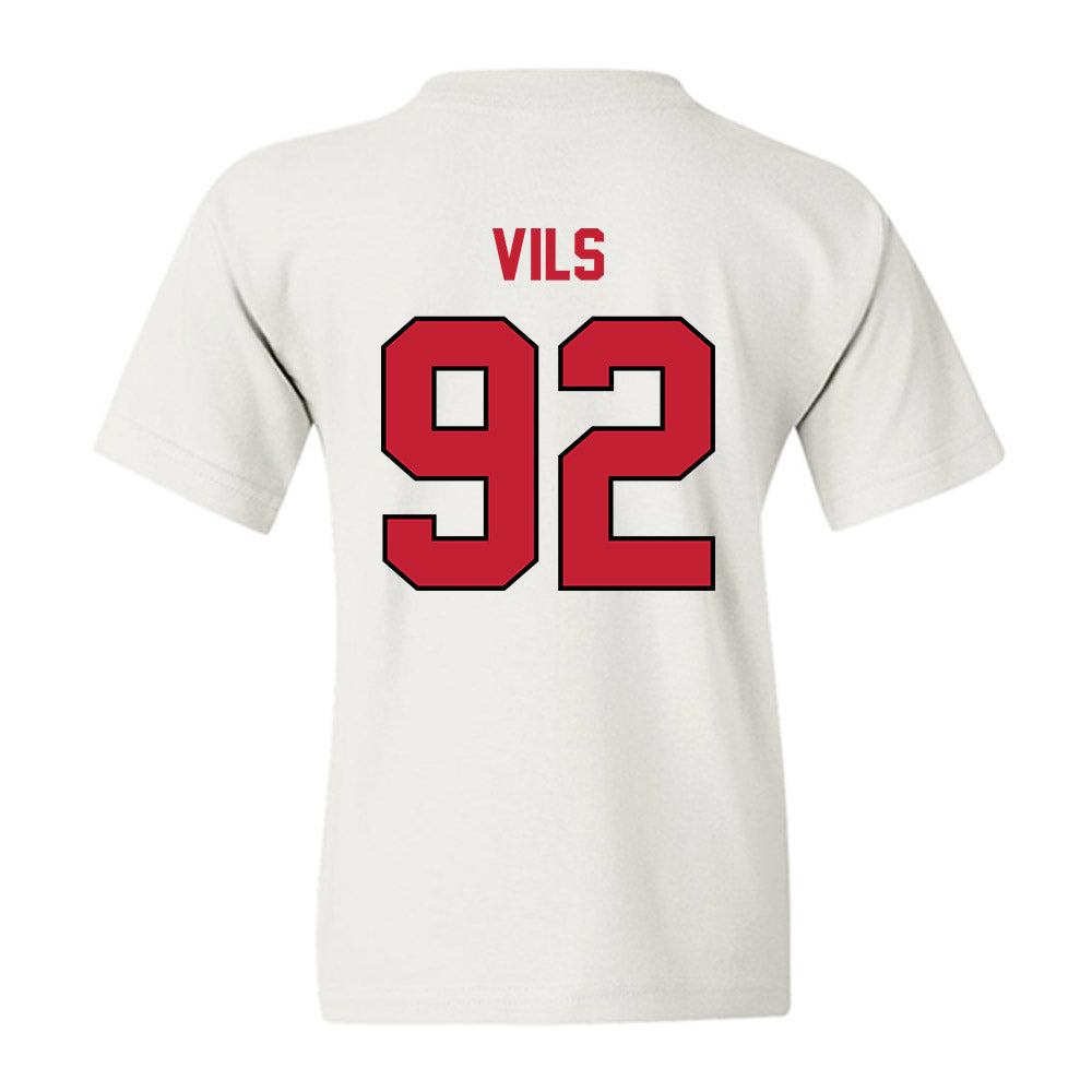 Wisconsin - NCAA Football : Nolan Vils - Classic Shersey Youth T-Shirt-1
