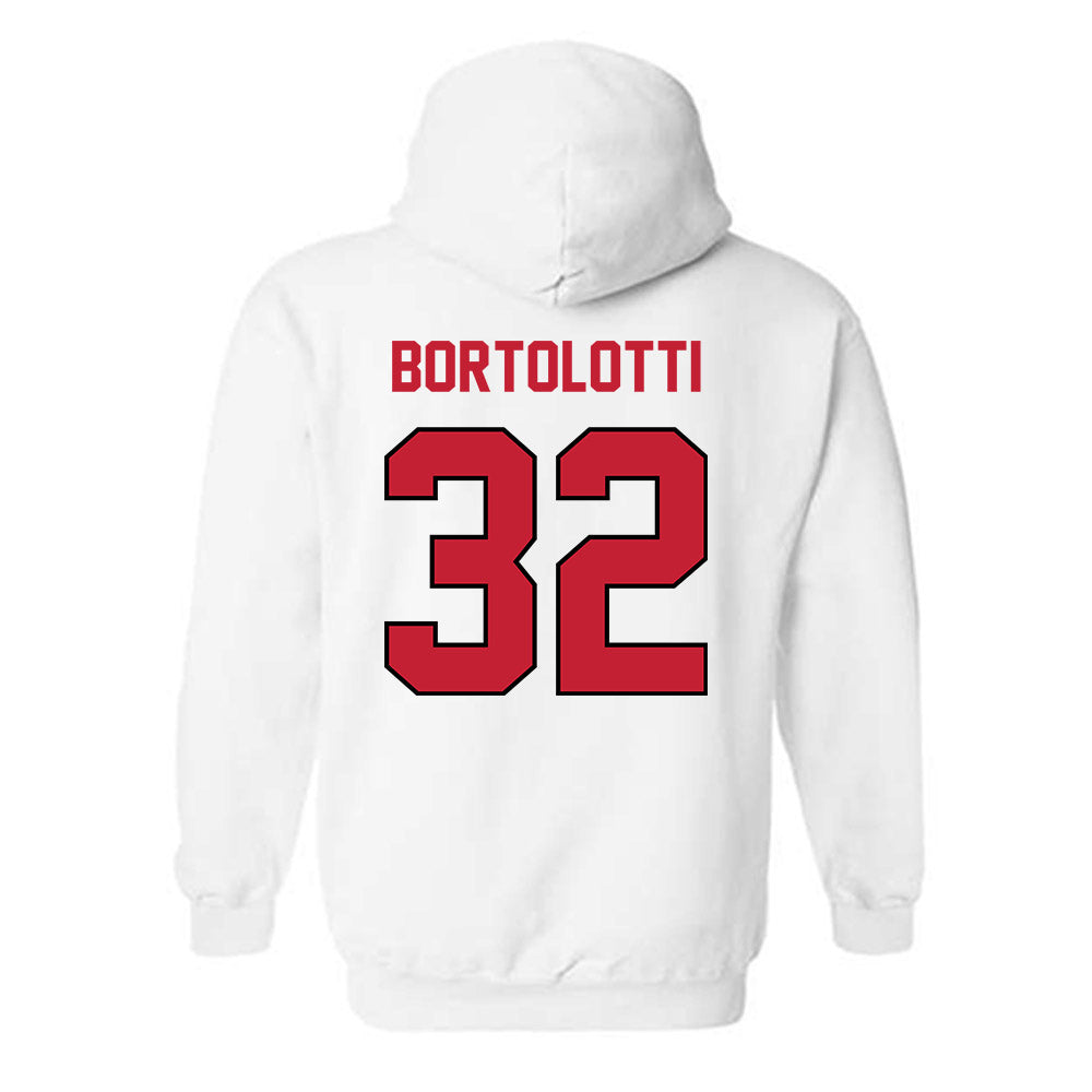Wisconsin - NCAA Football : Harrison Bortolotti - Classic Shersey Hooded Sweatshirt-1