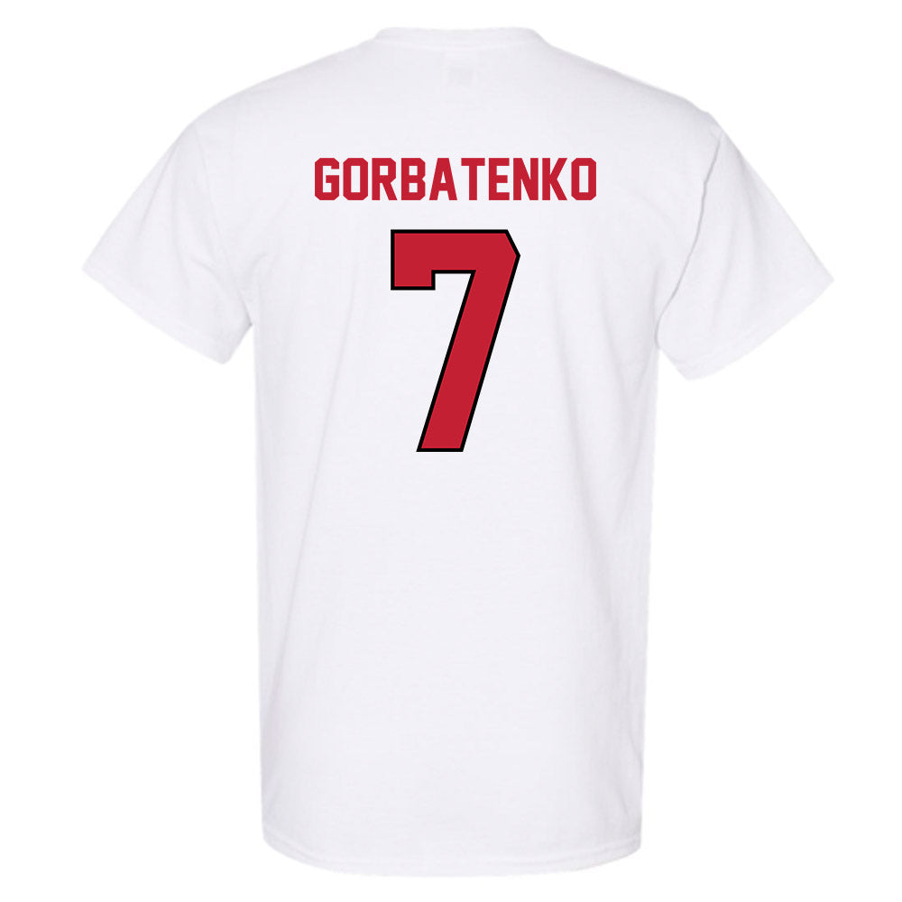 Wisconsin - NCAA Women's Ice Hockey : Kelly Gorbatenko - Classic Shersey T-Shirt-1