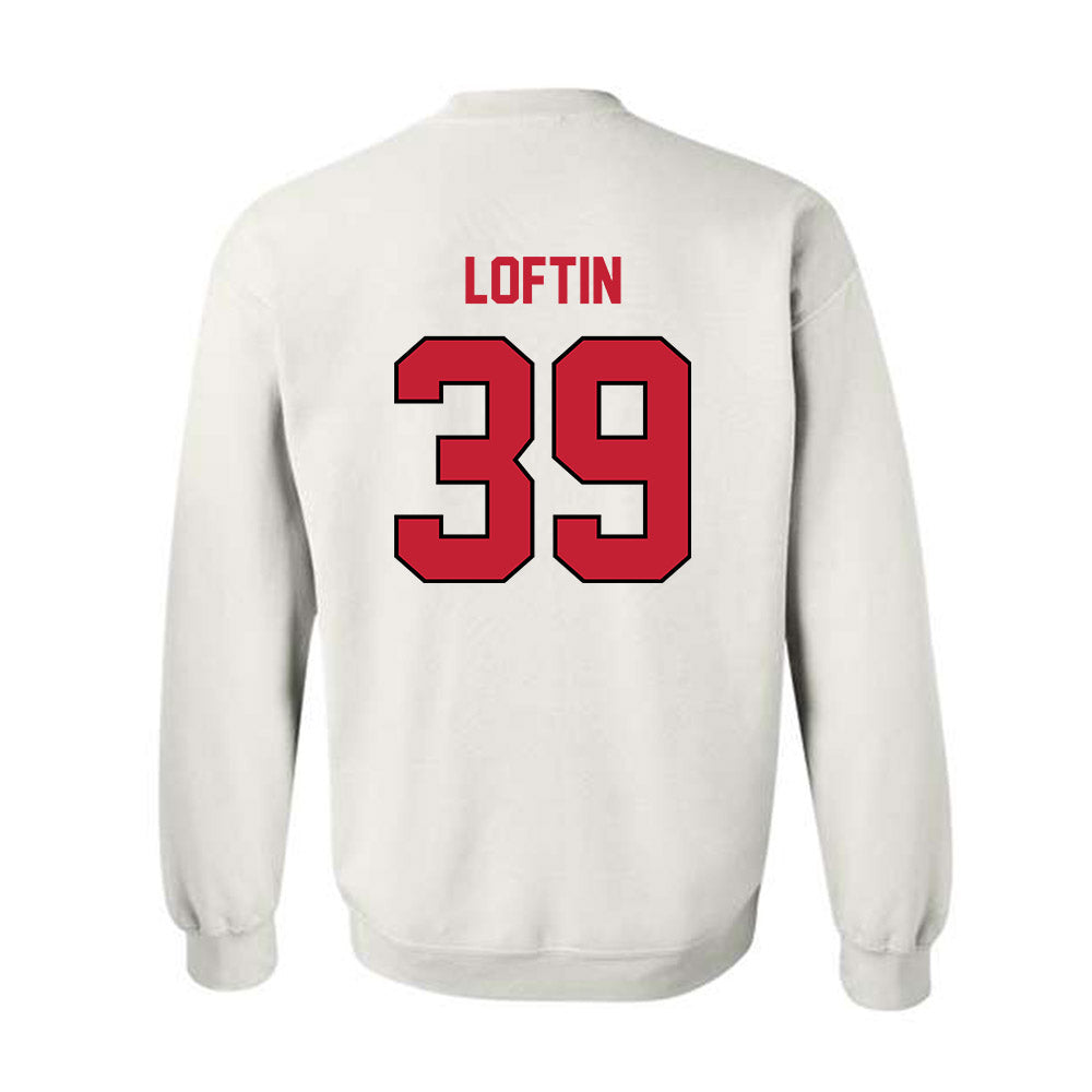 Wisconsin - NCAA Football : Jayden Loftin - Classic Shersey Crewneck Sweatshirt-1