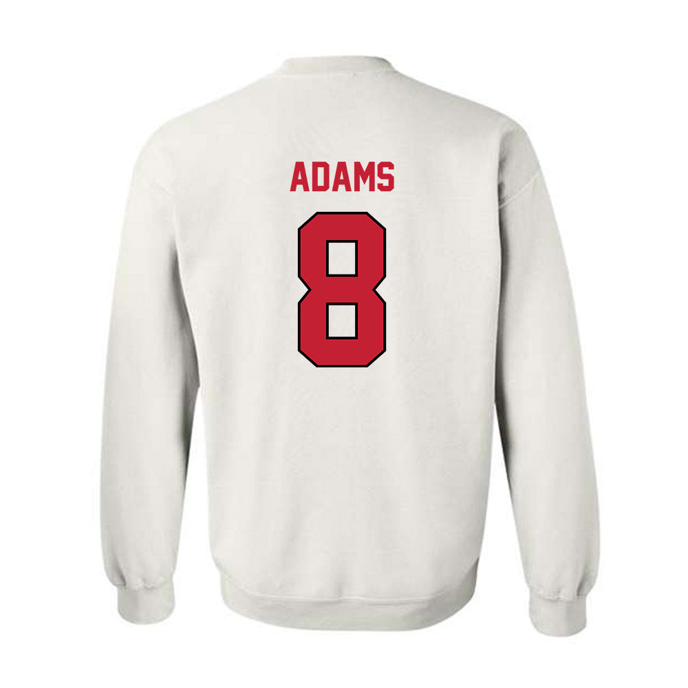 Wisconsin - NCAA Football : Deuce Adams - Classic Shersey Crewneck Sweatshirt-1