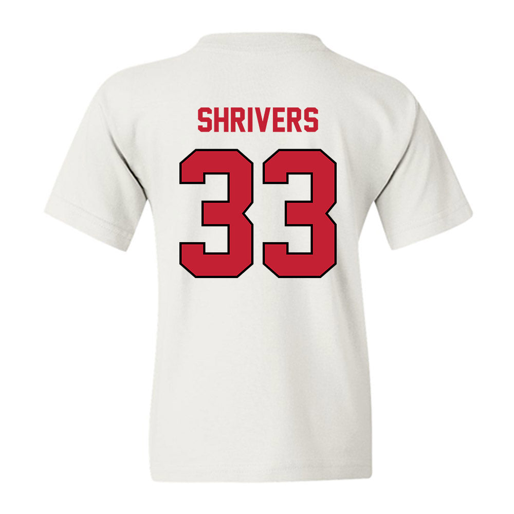 Wisconsin - NCAA Men's Soccer : Luke Shrivers - Classic Shersey Youth T-Shirt-1