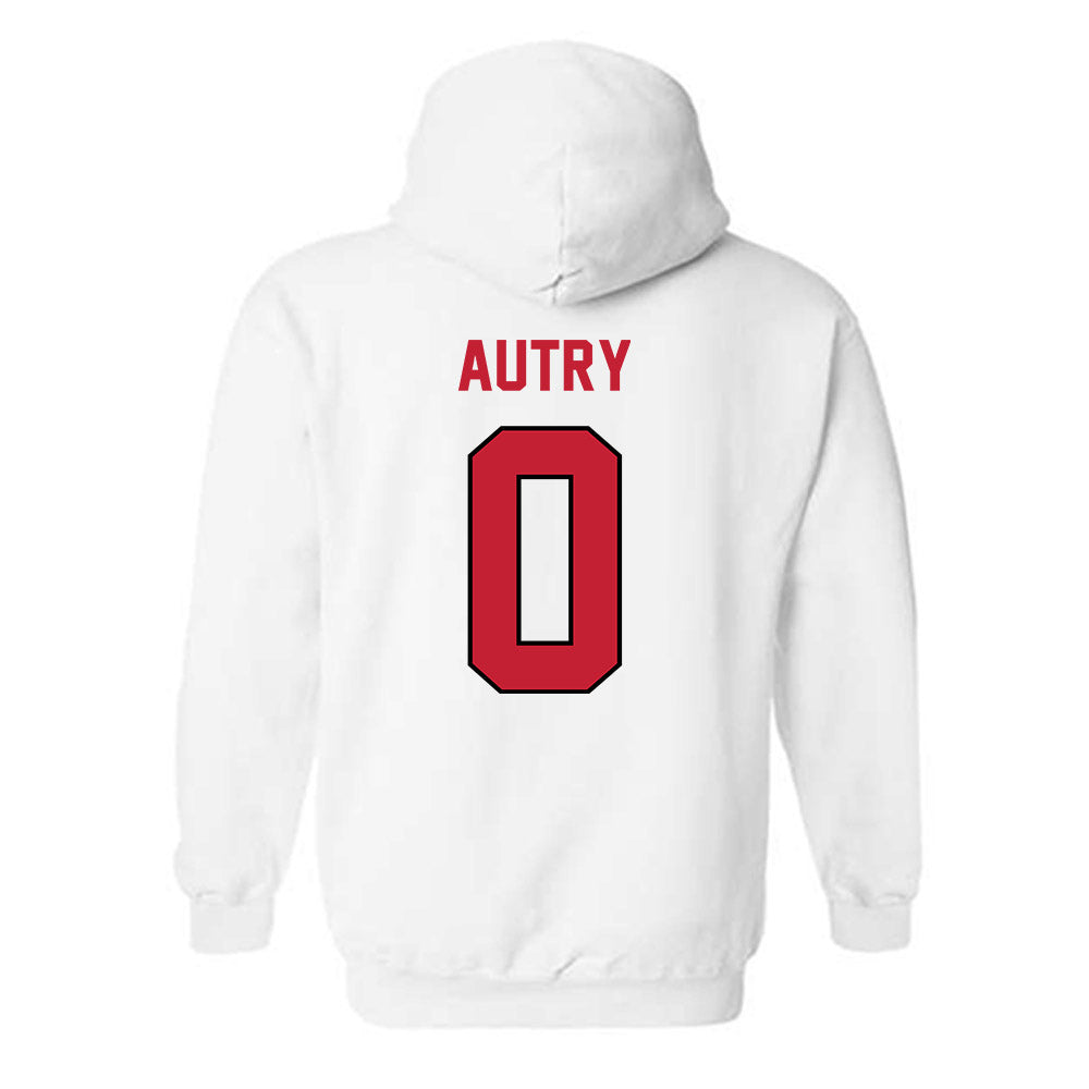 Wisconsin - NCAA Men's Basketball : Trey Autry - Classic Shersey Hooded Sweatshirt-1