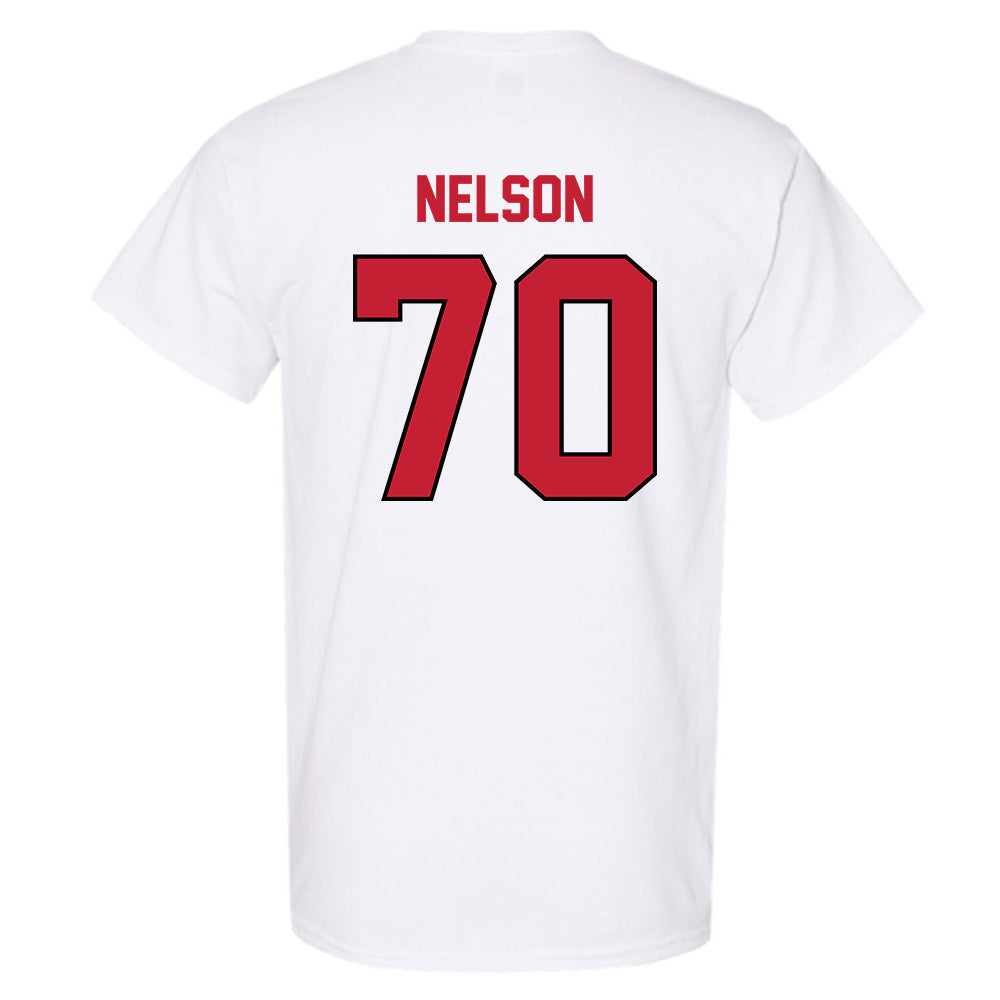Wisconsin - NCAA Football : Barrett Nelson - Classic Shersey T-Shirt-1