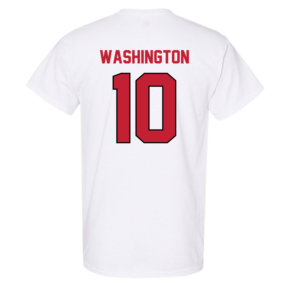 Wisconsin - NCAA Football : Jahmare Washington - Classic Shersey T-Shirt-1