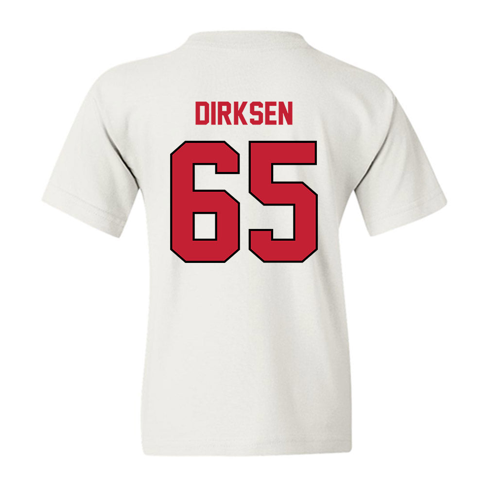 Wisconsin - NCAA Football : Aiden Dirksen - Classic Shersey Youth T-Shirt-1