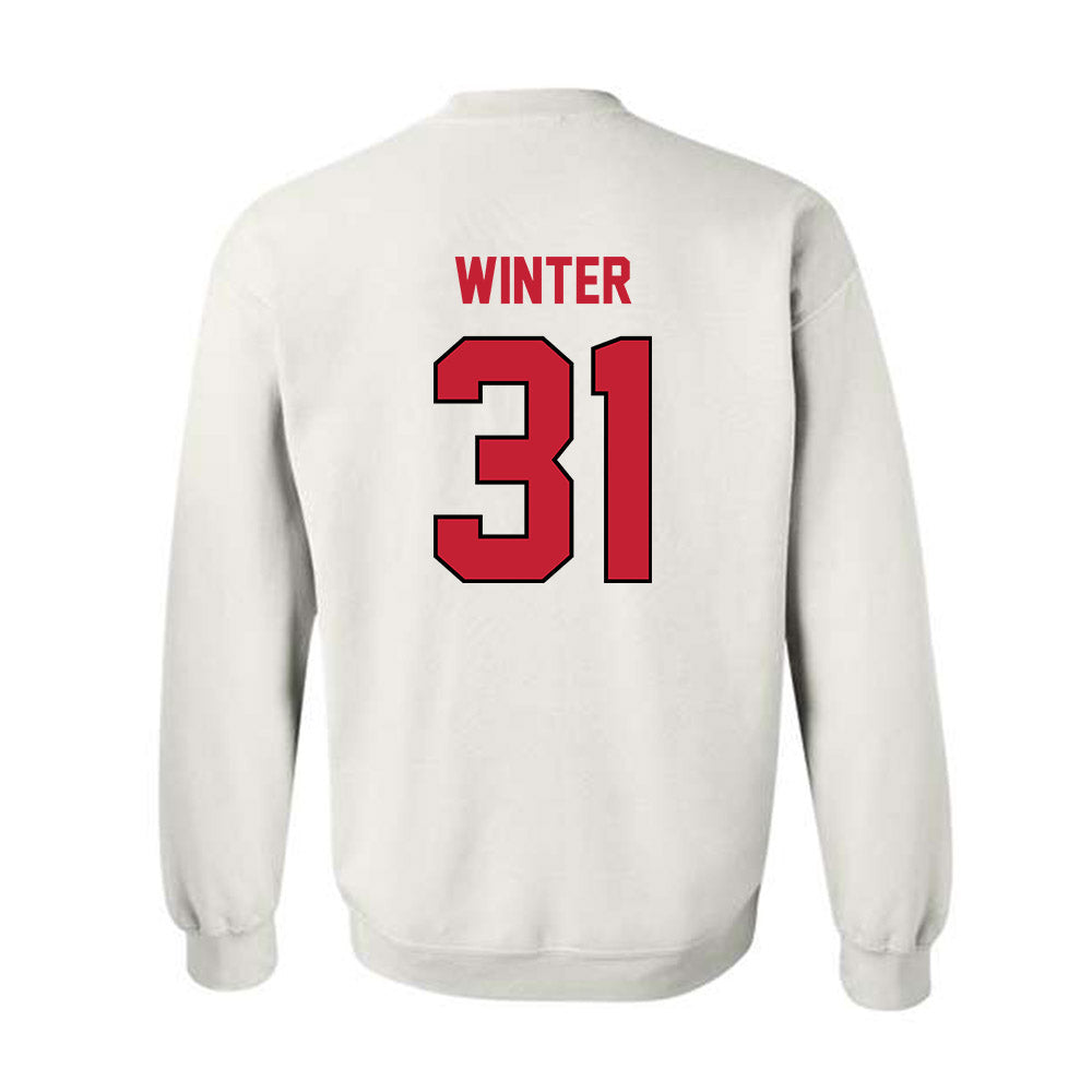 Wisconsin - NCAA Men's Basketball : Nolan Winter - Classic Shersey Crewneck Sweatshirt-1