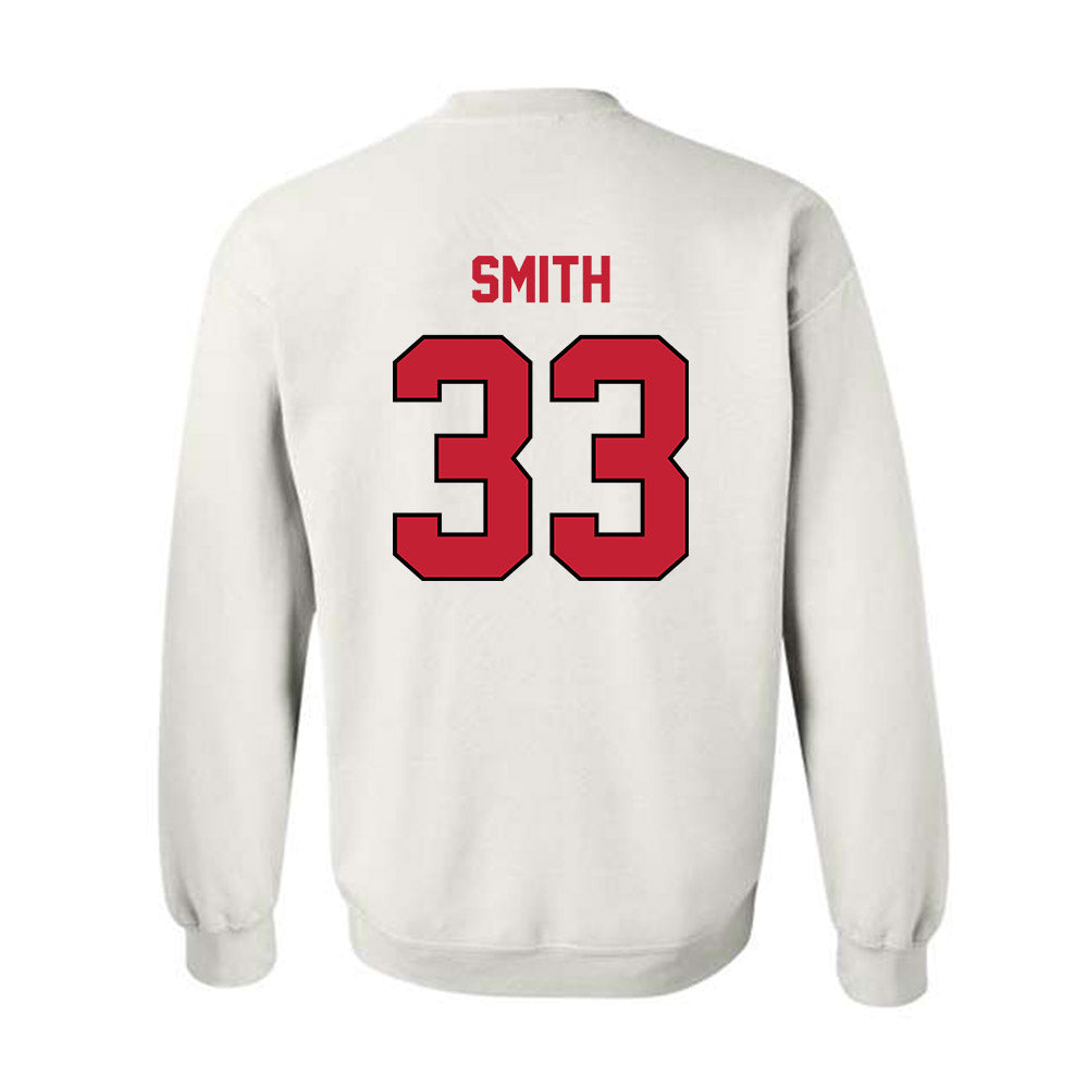 Wisconsin - NCAA Men's Soccer : Charlie Smith - Classic Shersey Crewneck Sweatshirt-1