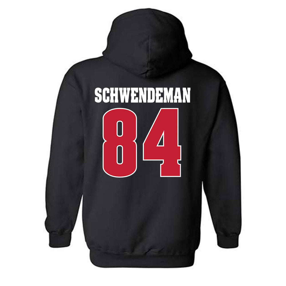 Wisconsin - NCAA Football : Ryan Schwendeman - Classic Shersey Hooded Sweatshirt-1