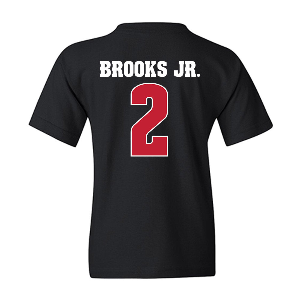 Wisconsin - NCAA Football : Chris Brooks Jr. - Classic Shersey Youth T-Shirt-1