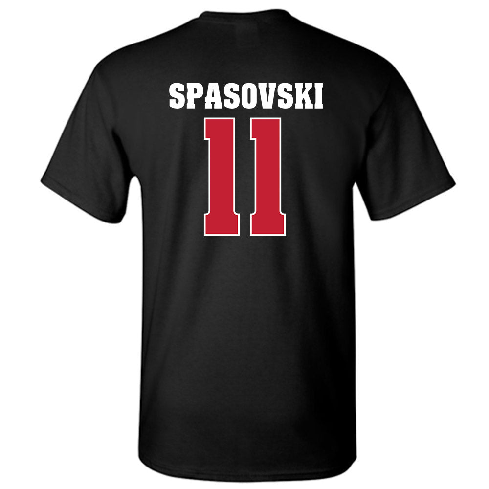 Wisconsin - NCAA Women's Basketball : Jovana Spasovski - Classic Shersey T-Shirt-1