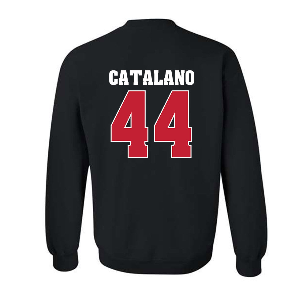 Wisconsin - NCAA Football : Cooper Catalano - Classic Shersey Crewneck Sweatshirt-1