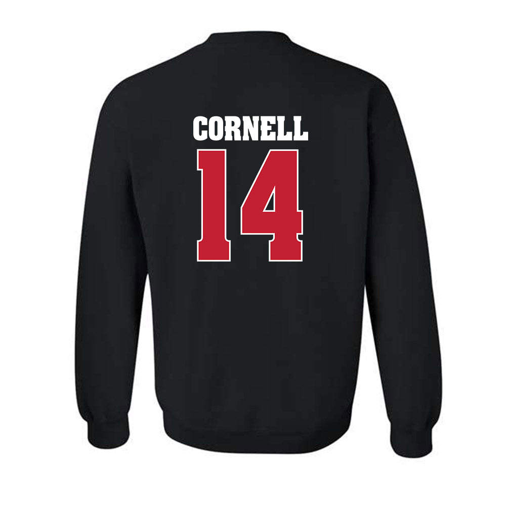 Wisconsin - NCAA Women's Soccer : Megan Cornell - Classic Shersey Crewneck Sweatshirt-1