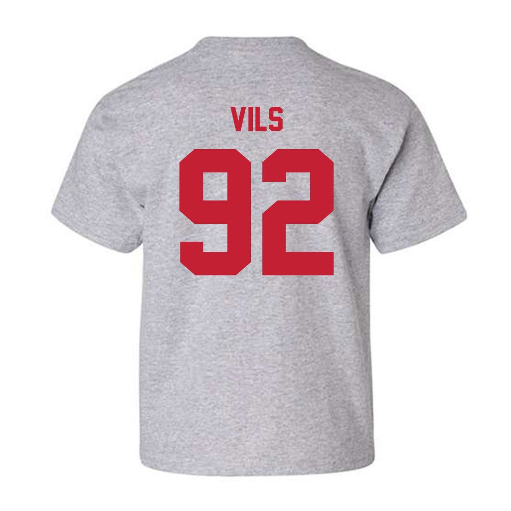 Wisconsin - NCAA Football : Nolan Vils - Classic Shersey Youth T-Shirt-1