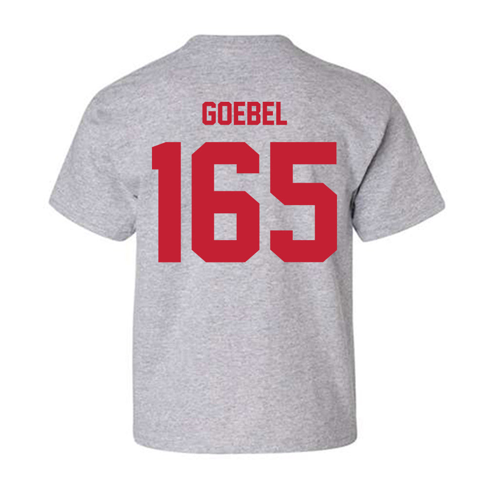 Wisconsin - NCAA Wrestling : Cody Goebel - Classic Shersey Youth T-Shirt-1