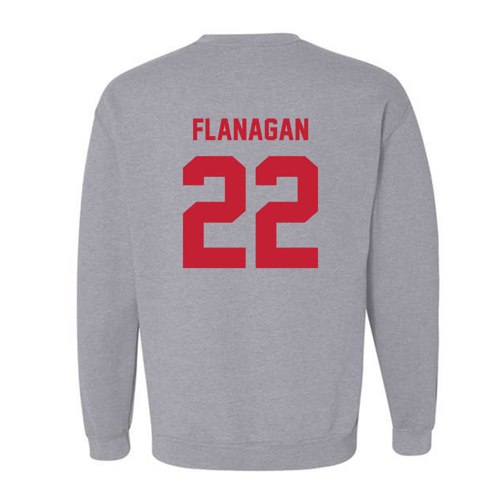 Wisconsin - NCAA Women's Volleyball : Audrey Flanagan - Classic Shersey Crewneck Sweatshirt-1