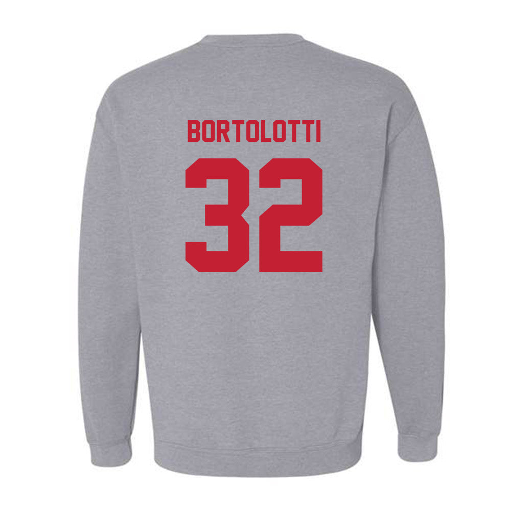 Wisconsin - NCAA Football : Harrison Bortolotti - Classic Shersey Crewneck Sweatshirt-1