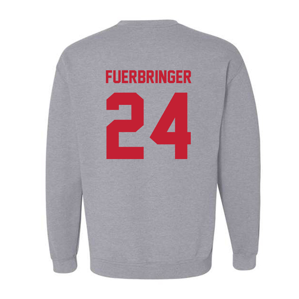 Wisconsin - NCAA Women's Volleyball : Charlie Fuerbringer - Classic Shersey Crewneck Sweatshirt-1