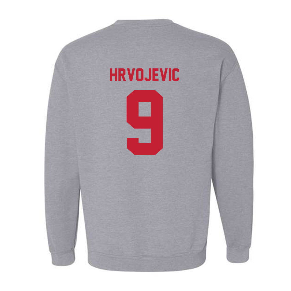 Wisconsin - NCAA Men's Soccer : Markie Hrvojevic - Classic Shersey Crewneck Sweatshirt-1