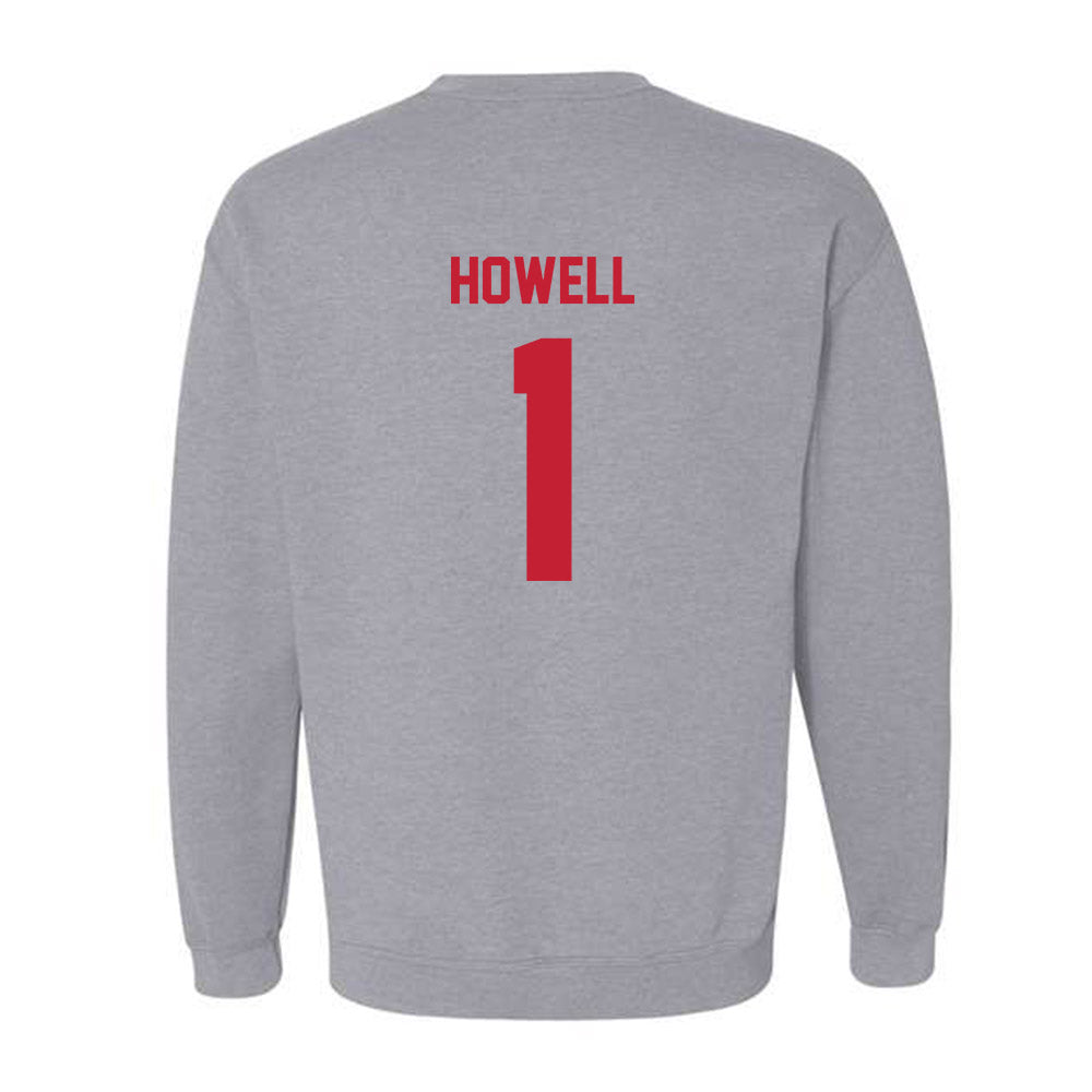 Wisconsin - NCAA Women's Basketball : Destiny Howell - Classic Shersey Crewneck Sweatshirt-1