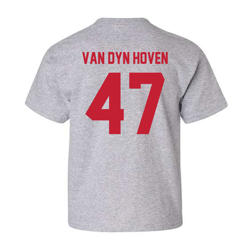 Wisconsin - NCAA Football : Evan Van Dyn Hoven - Classic Shersey Youth T-Shirt-1