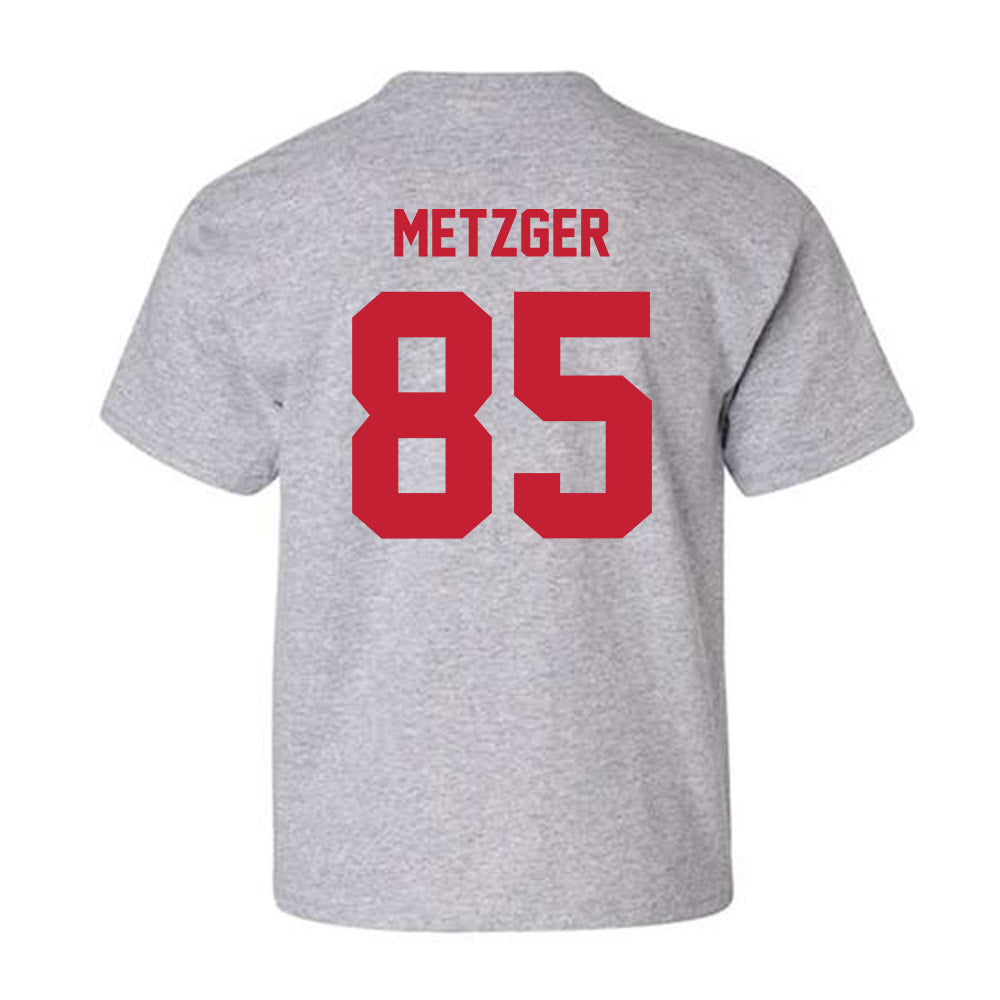 Wisconsin - NCAA Football : Hayden Metzger - Classic Shersey Youth T-Shirt-1