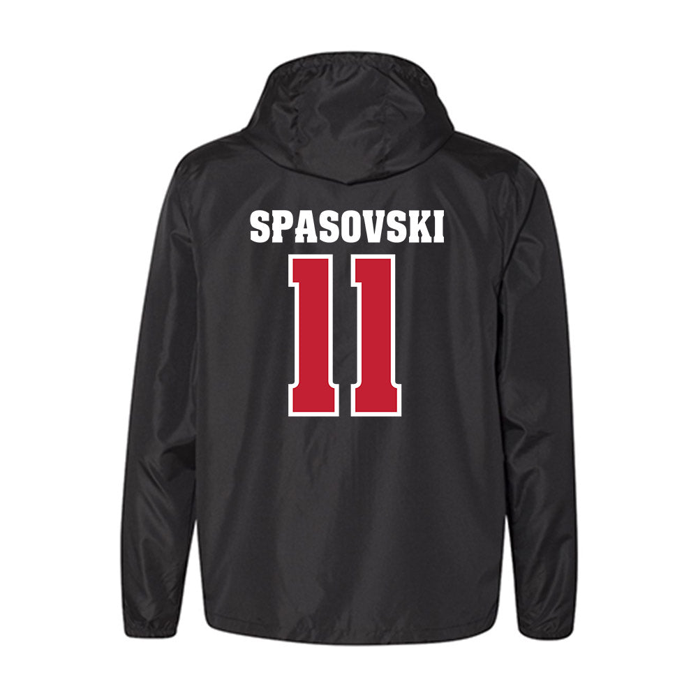 Wisconsin - NCAA Women's Basketball : Jovana Spasovski - Windbreaker-1
