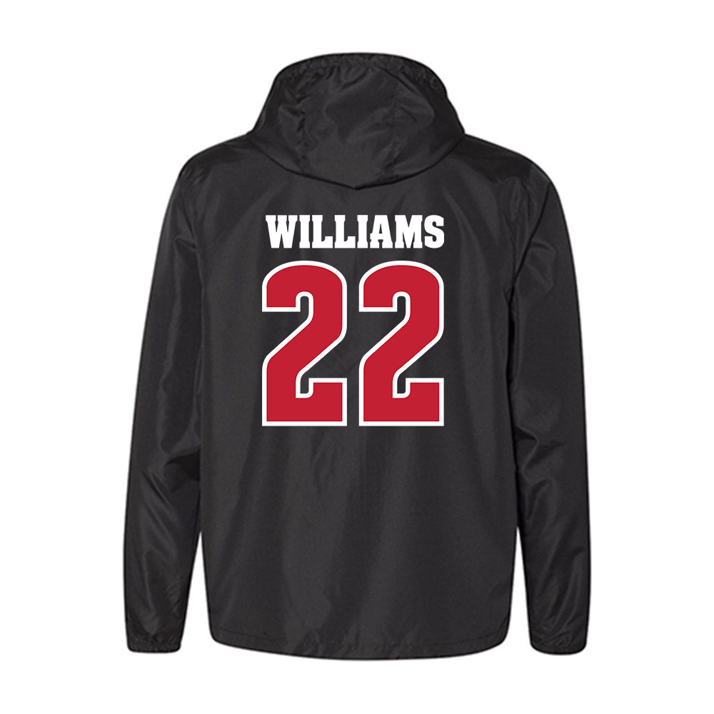 Wisconsin - NCAA Football : jaylen williams - Windbreaker-1