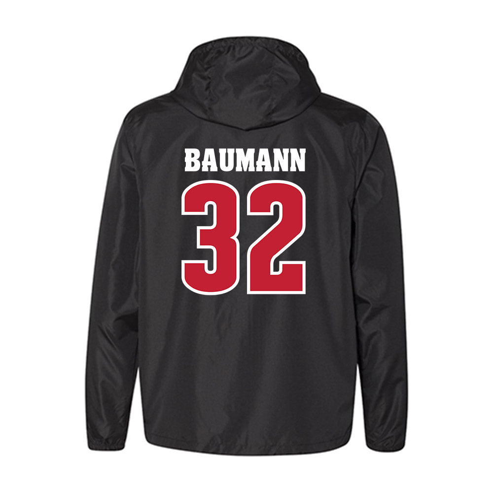 Wisconsin - NCAA Women's Soccer : Hailey Baumann - Windbreaker-1