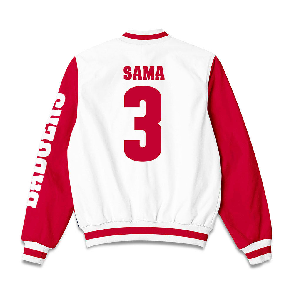 Wisconsin - NCAA Football : Abu Sama - Bomber Jacket-1