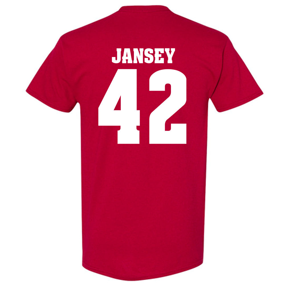 Wisconsin - NCAA Football : Tyler Jansey - Classic Shersey T-Shirt-1