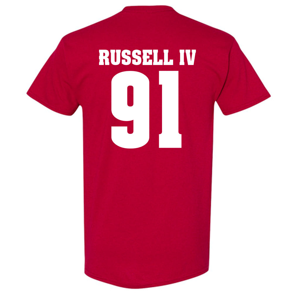 Wisconsin - NCAA Football : Hammond Russell IV - Classic Shersey T-Shirt-1
