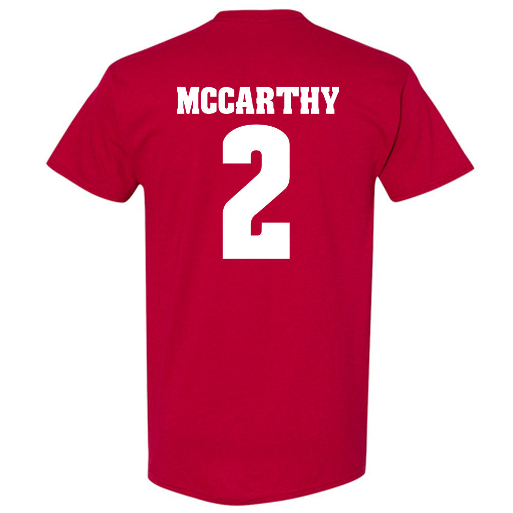 Wisconsin - NCAA Women's Ice Hockey : Finley McCarthy - Classic Shersey T-Shirt-1