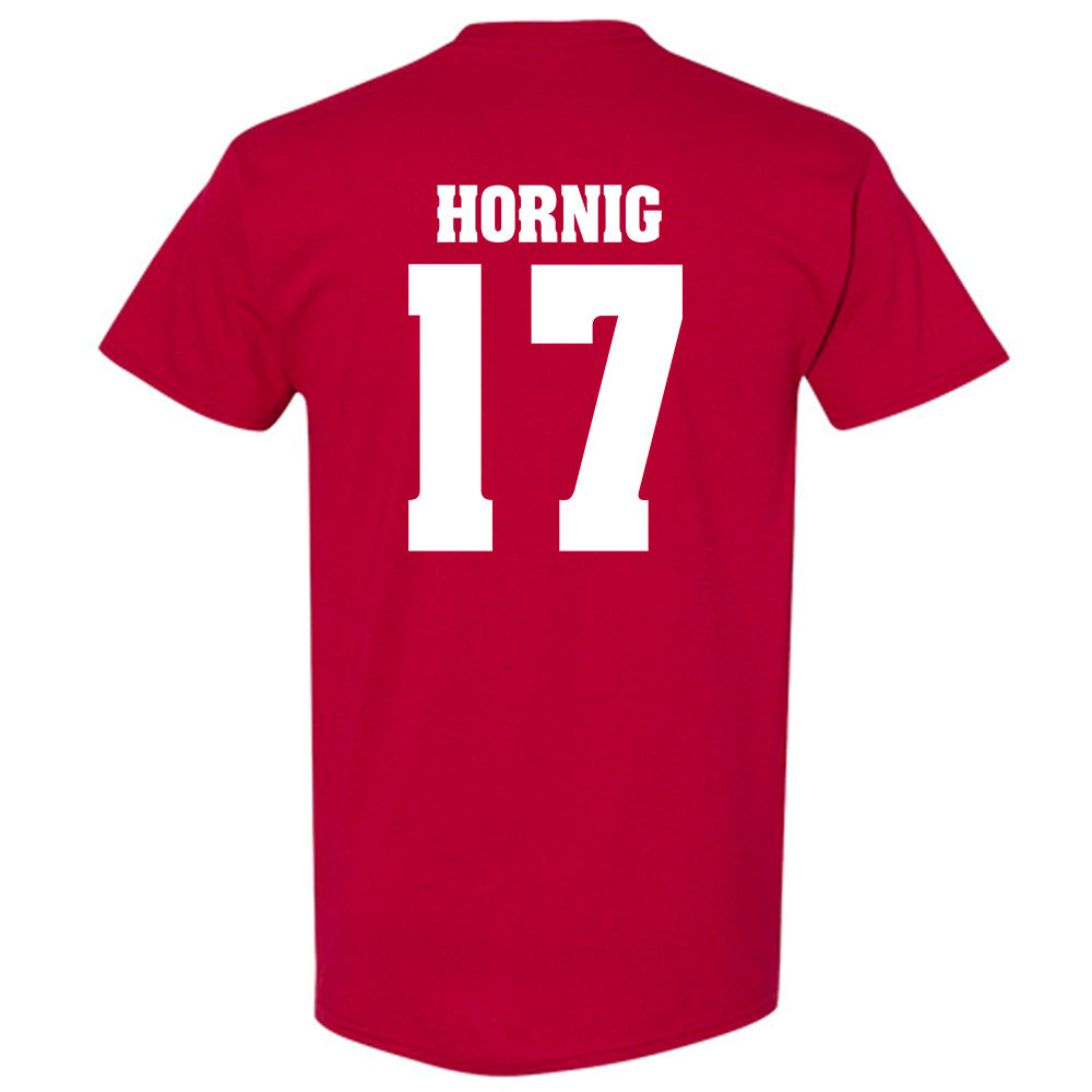 Wisconsin - NCAA Men's Soccer : Owen Hornig - Classic Shersey T-Shirt-1