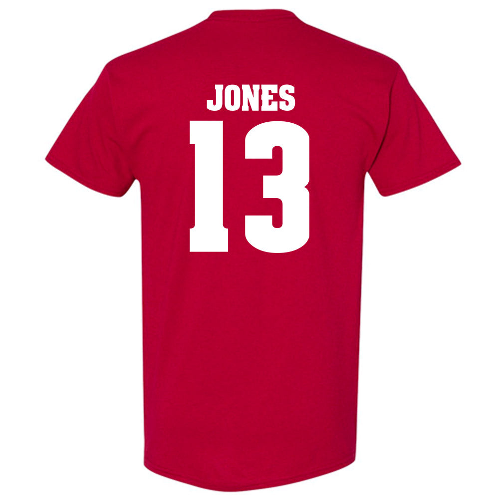 Wisconsin - NCAA Men's Basketball : Hayden Jones - Classic Shersey T-Shirt-1